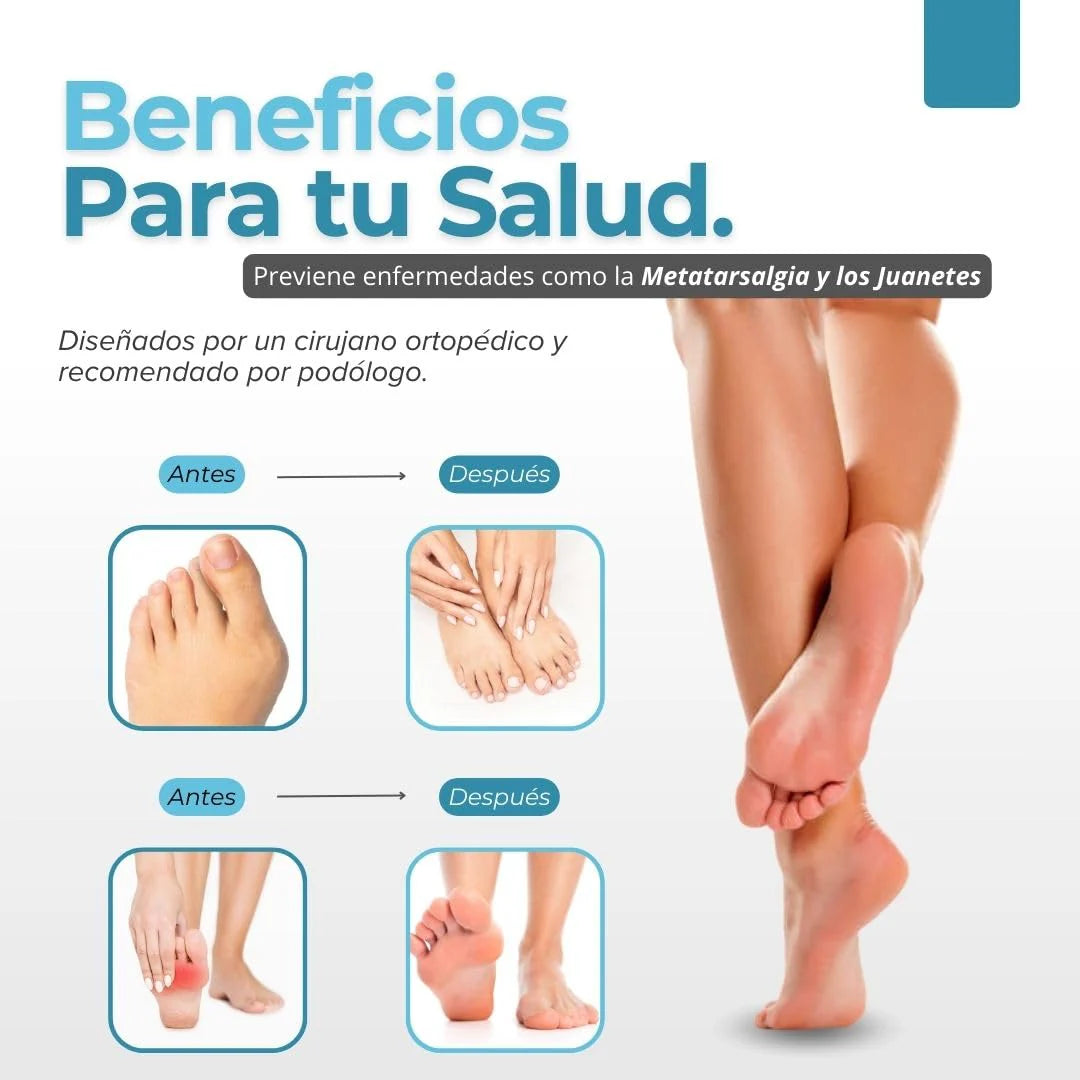 Protector de Pies con Separador de Dedos
