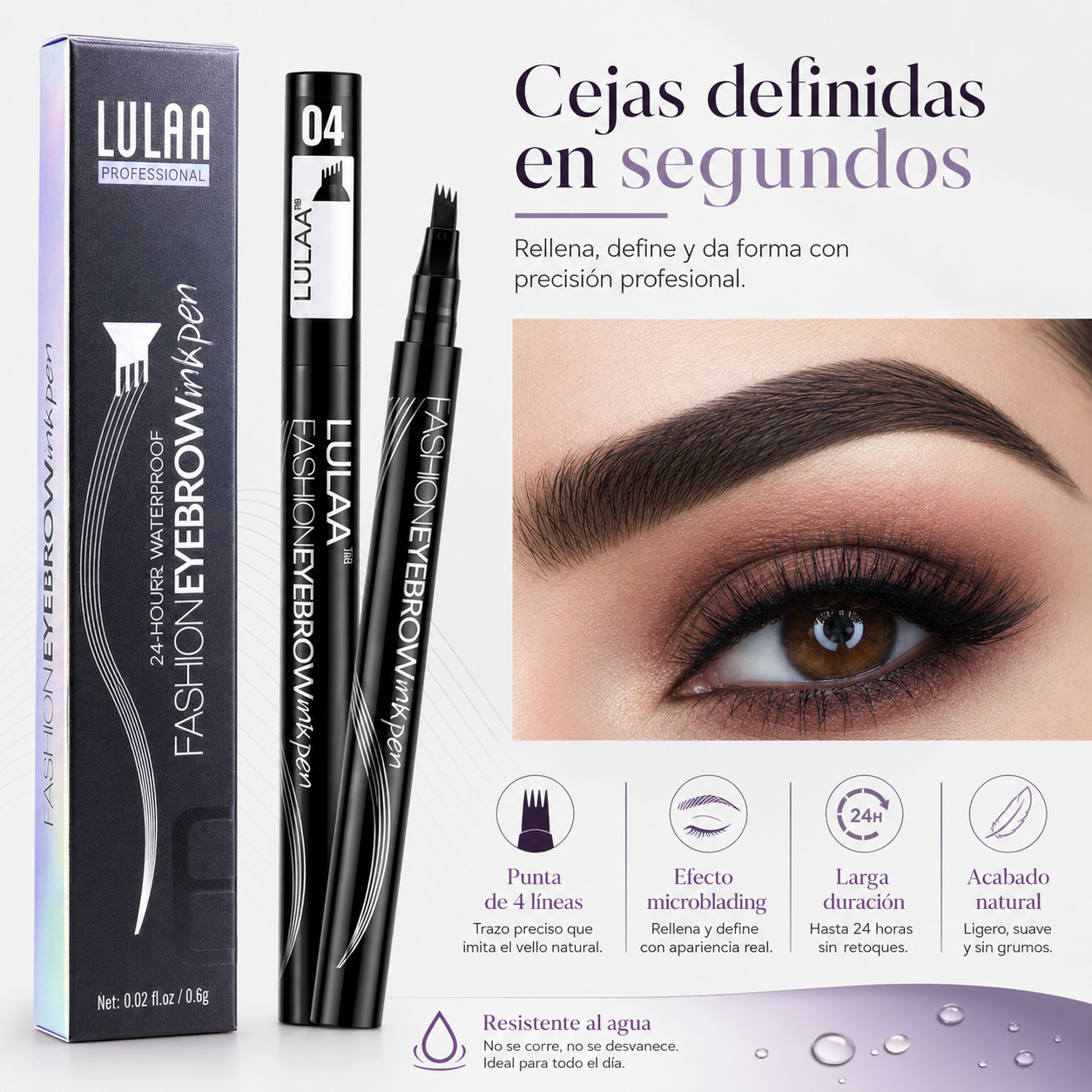 Microblading de Cejas Impermeable 3D
